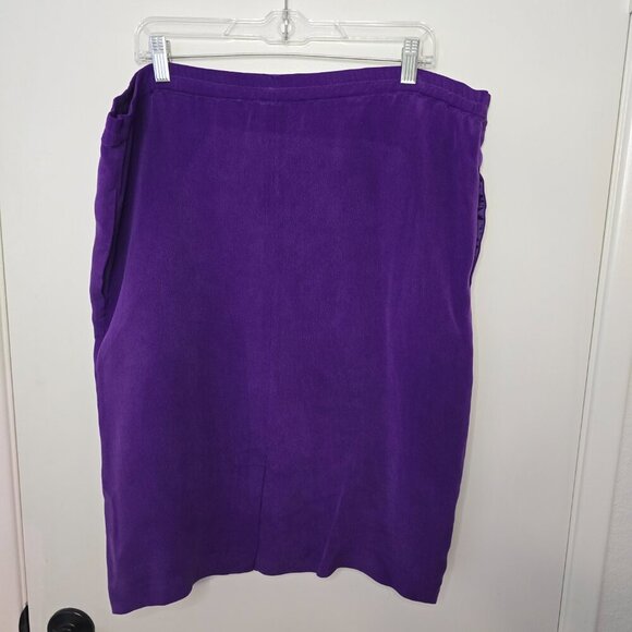 Adrianna Papell Silk Tunic and Skirt Dress Suit - Picture 8 of 11